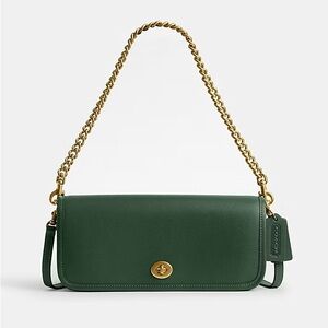 NWT Coach black Dinky Shoulder Bag CW641